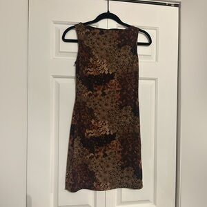 Vintage 90s La Belle Floral Mini Dress